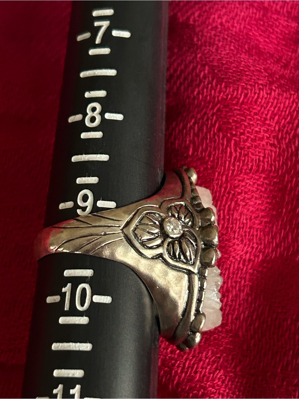 Silpada Beauty in the Rough Ring - R2942 - Size 9.5 - Picture 3 of 6